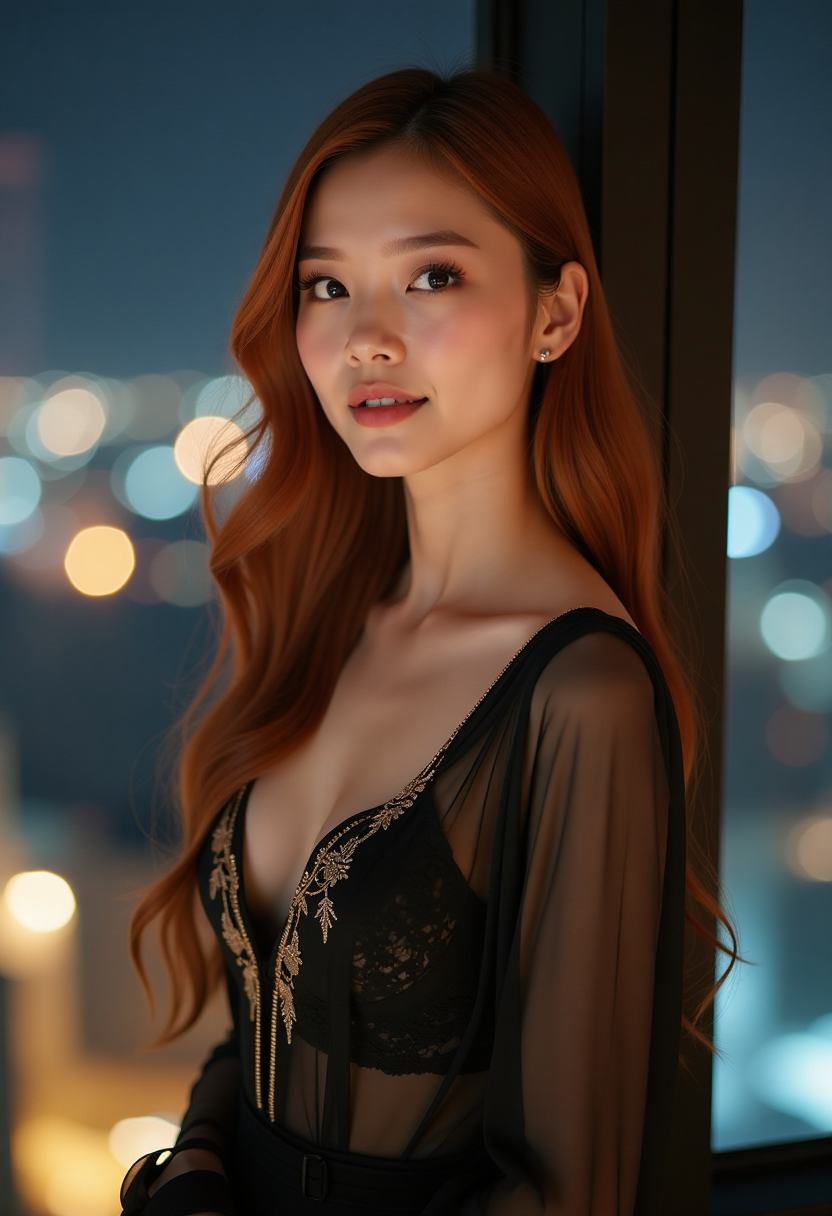 针线里的黄昏